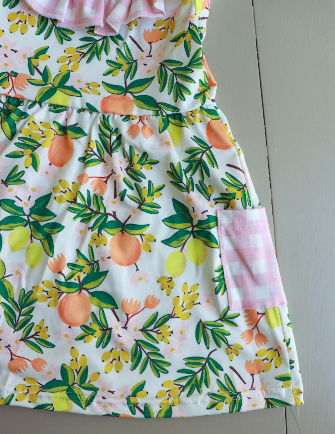 Just Peachy Girls Dress