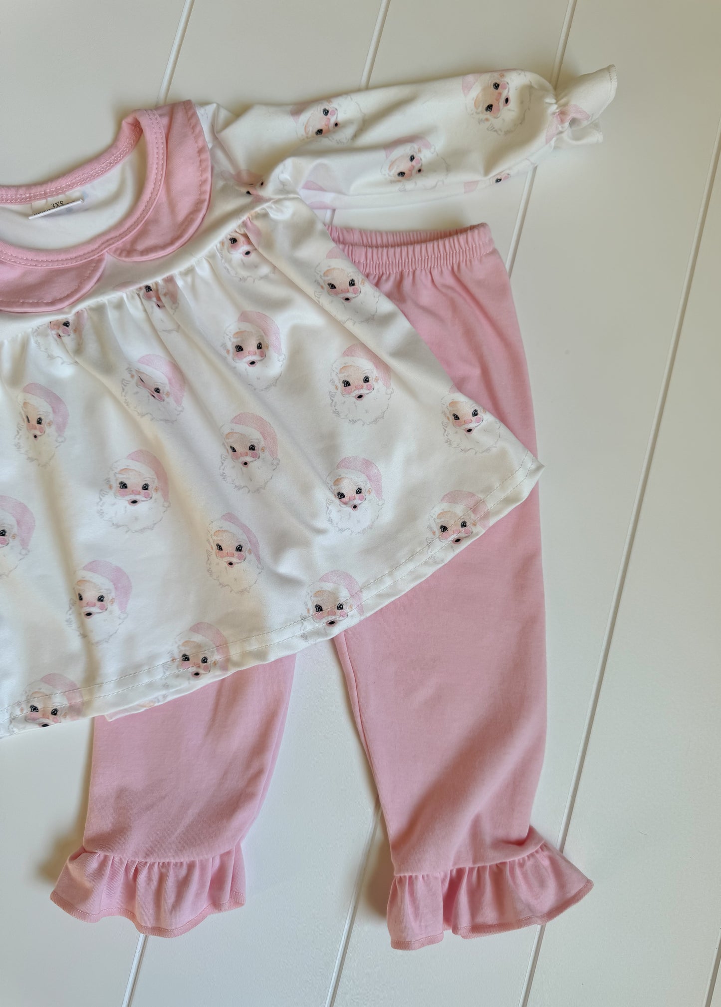 Vintage Santa Two Piece Set