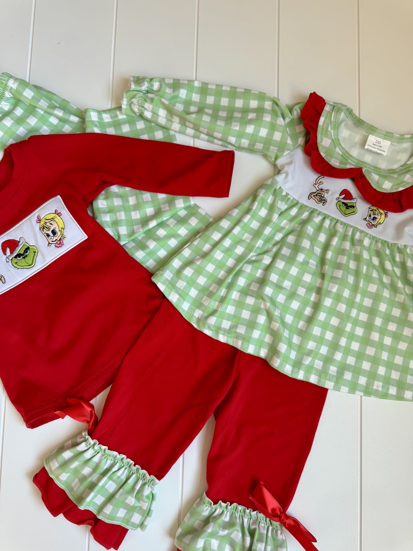 Mr. Grinch Girls Set