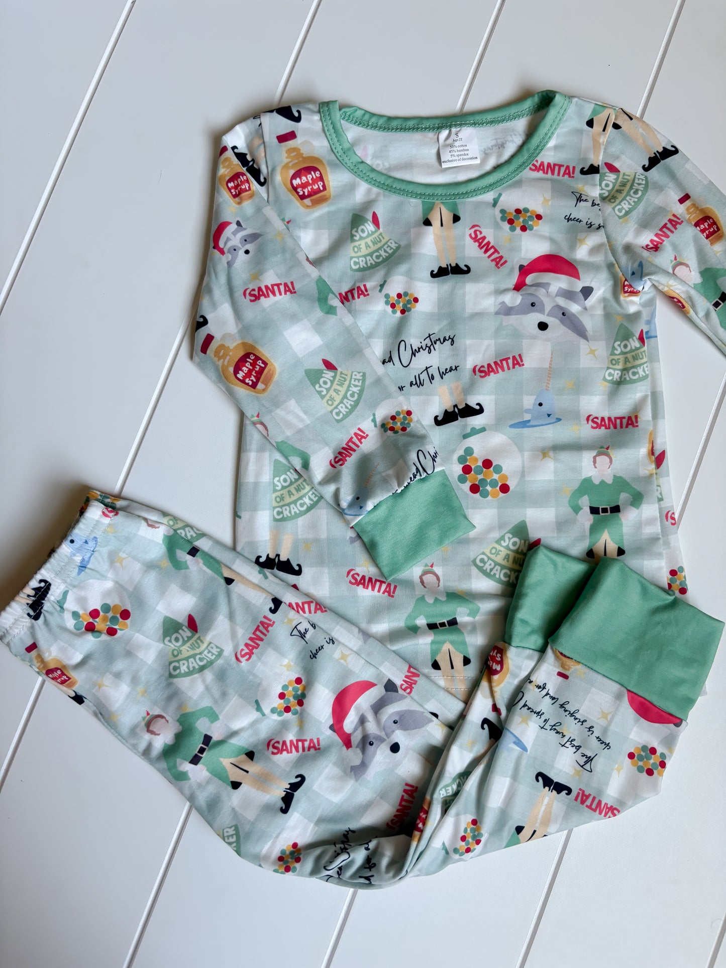 Elf Two Piece Jammies